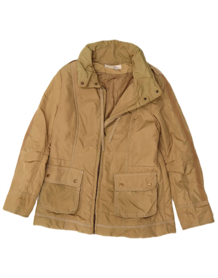 Женская куртка Zara UK 18 XL, бежевый нейлон