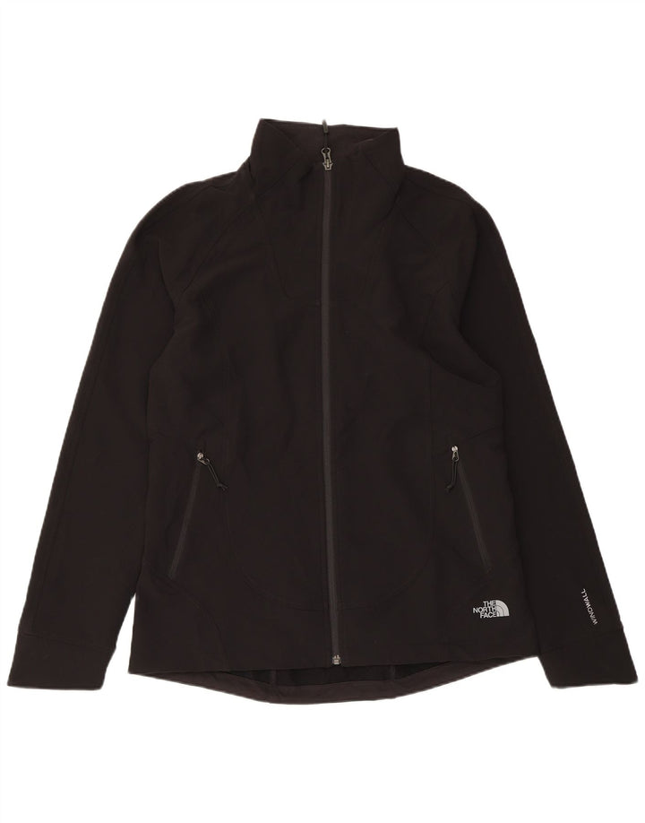 Женская спортивная куртка The North Face UK 14, средний черный полиэстер