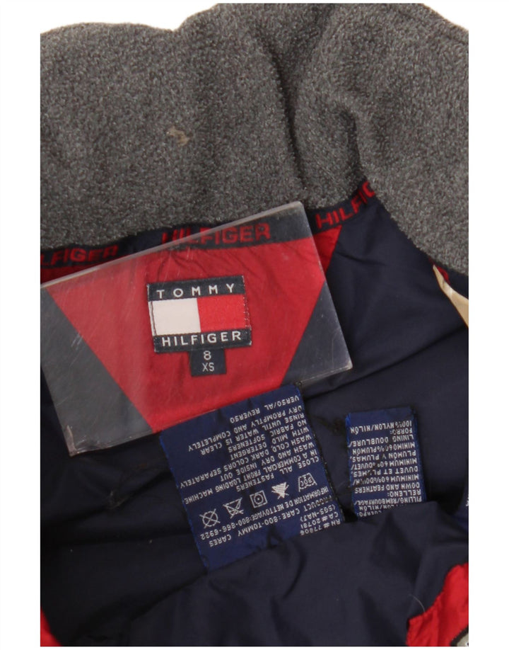 Утепленная куртка Tommy Hilfiger для мальчиков 7–8 лет, размер XS, бежевый нейлон