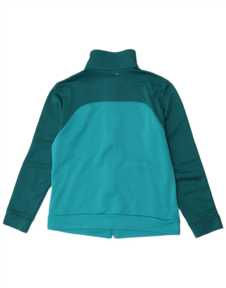 Женская спортивная куртка Adidas Climalite UK 12/14, средний зеленый