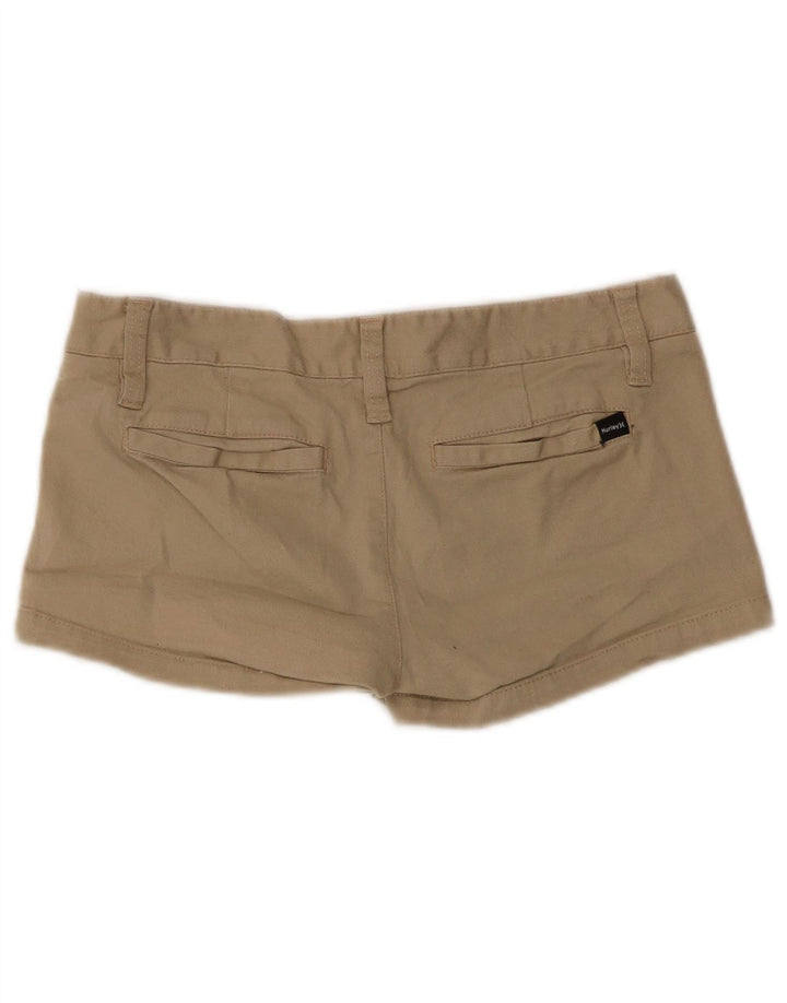 Женские шорты Hurley US 3 Small W30, бежевый хлопок