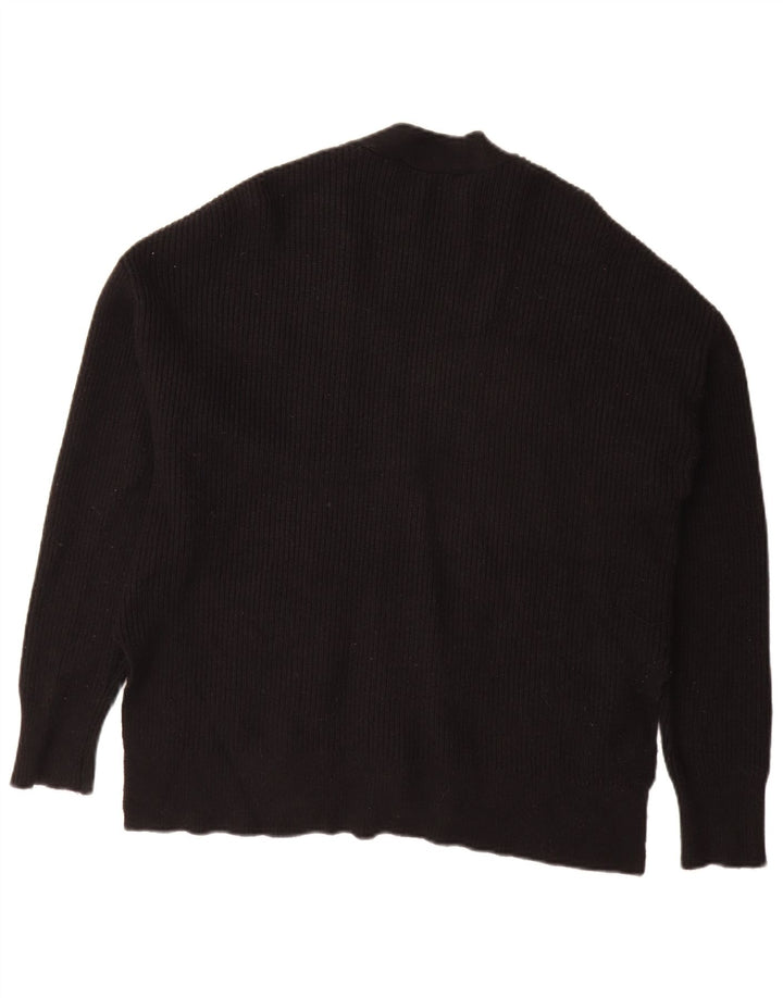 Женский свободный кардиган Zara UK 10, маленький черный