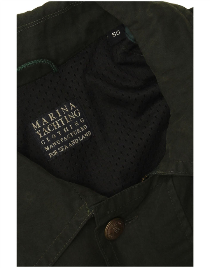 Мужская куртка Marina Yachting IT 50, большая, зеленая, хлопок