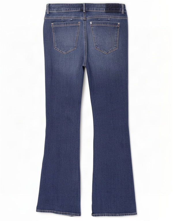 Женские расклешенные джинсы Marks & Spencer Magic Slim UK 14, большие W30 L30, синие
