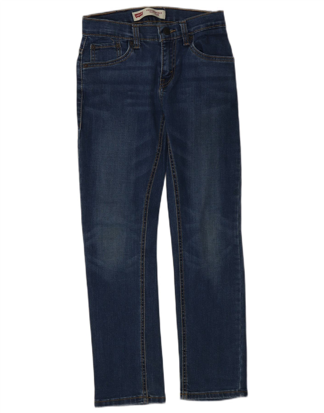 LEVI'S Boys 511 Slim Jeans 9-10 Years W25 L26 Blue Cotton