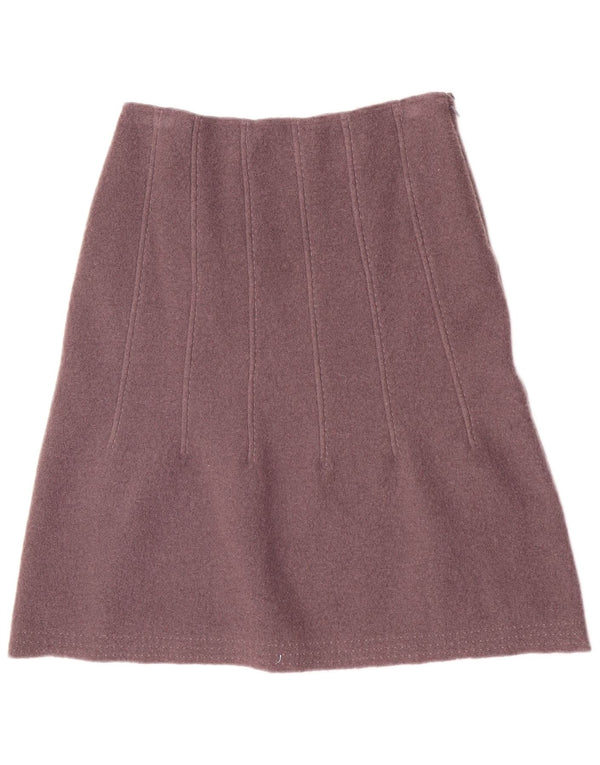 Fenn Wright Manson Женская юбка-трапеция, большая W30, фиолетовая шерсть