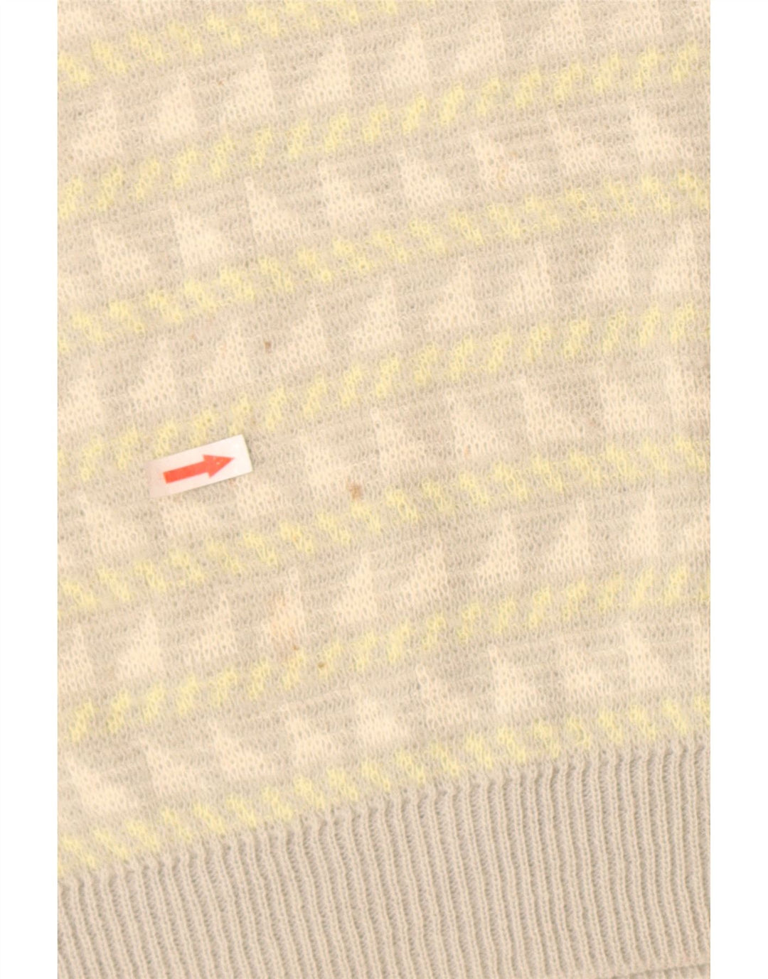 Мужская майка James Dillon безрукавка среднего серого цвета из акрила с геометрическим рисунком