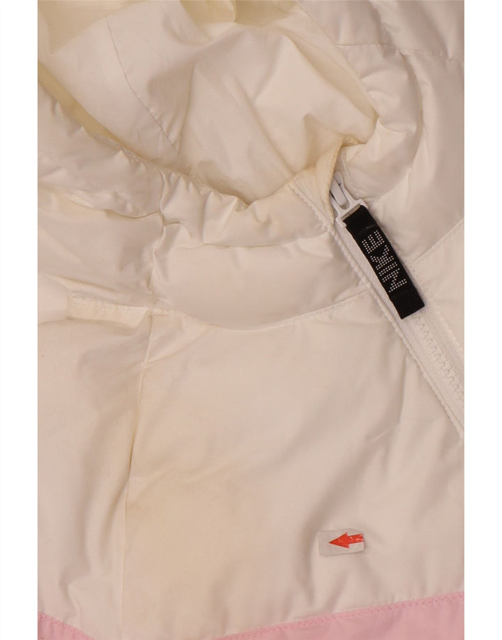 Утепленная куртка Nike для мальчиков с капюшоном 13–14 лет, XL, разноцветная, с цветными блоками