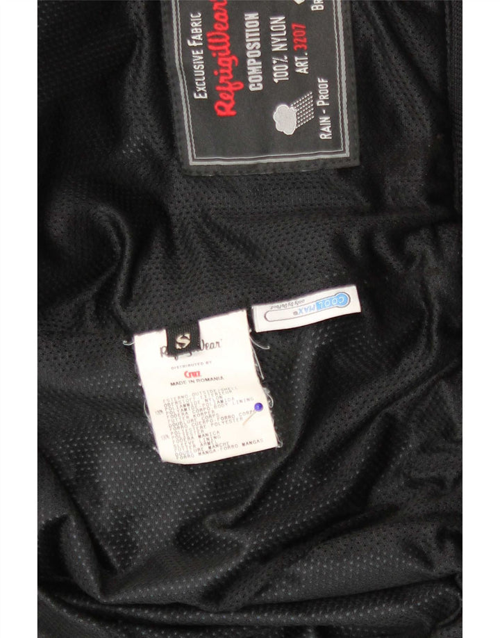 Мужская дождевик Refrigiwear UK 36, маленькая, темно-синяя, полиамид с цветными блоками