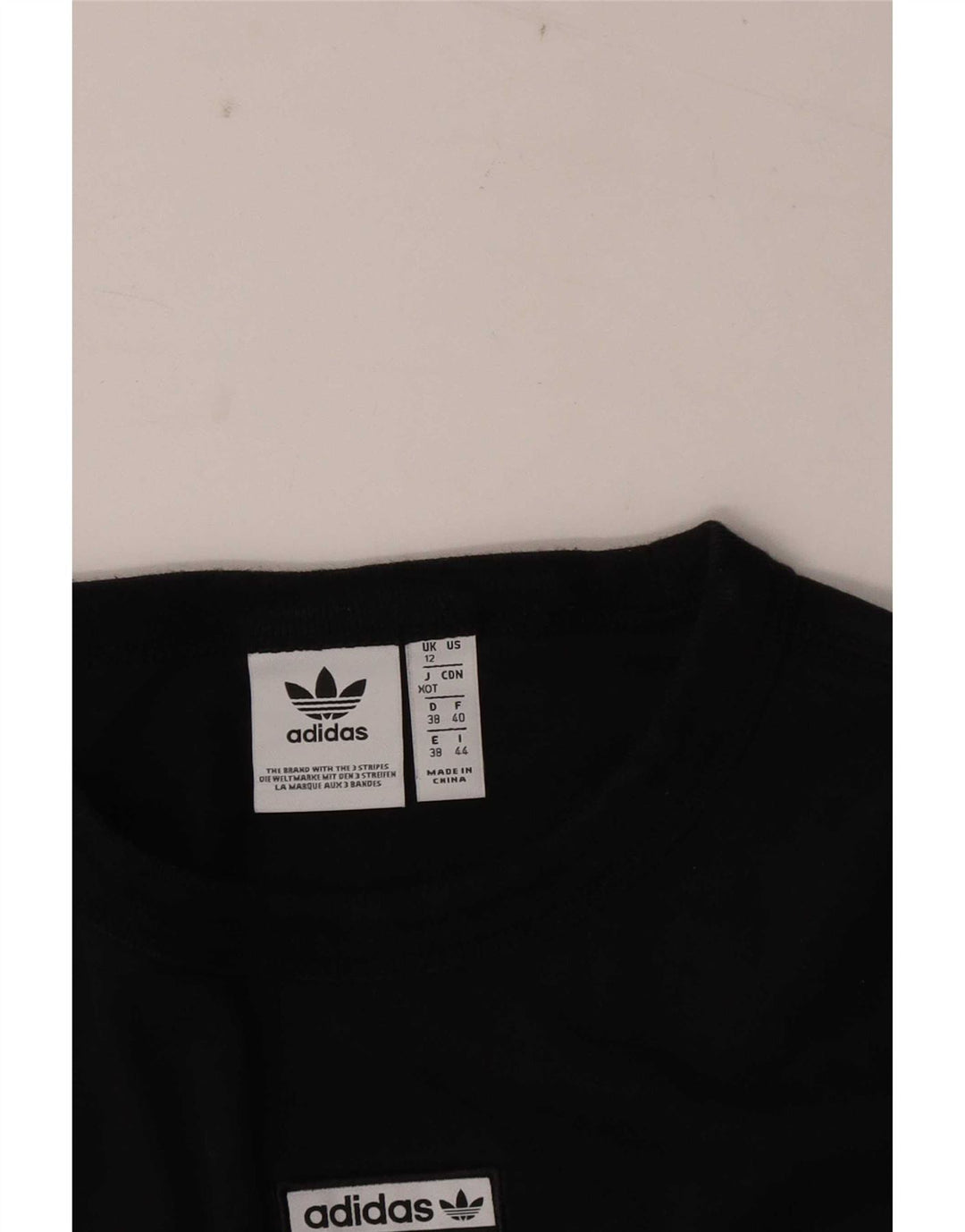 Женская футболка Adidas Top UK 12 Medium Black