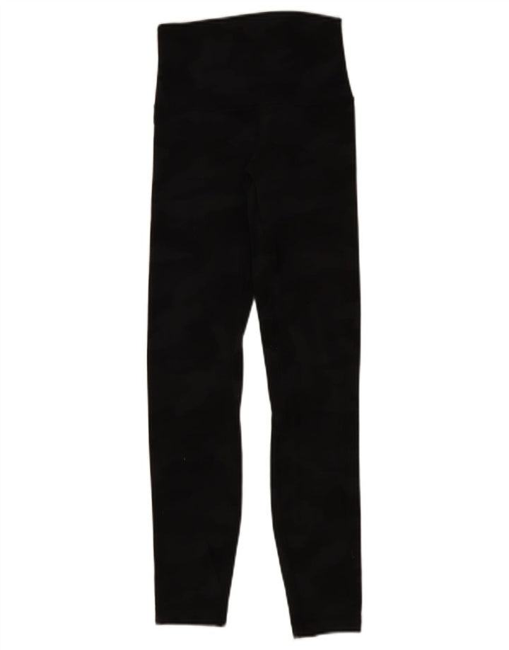 Женские леггинсы Lululemon US 2 XS, черные цветные блоки