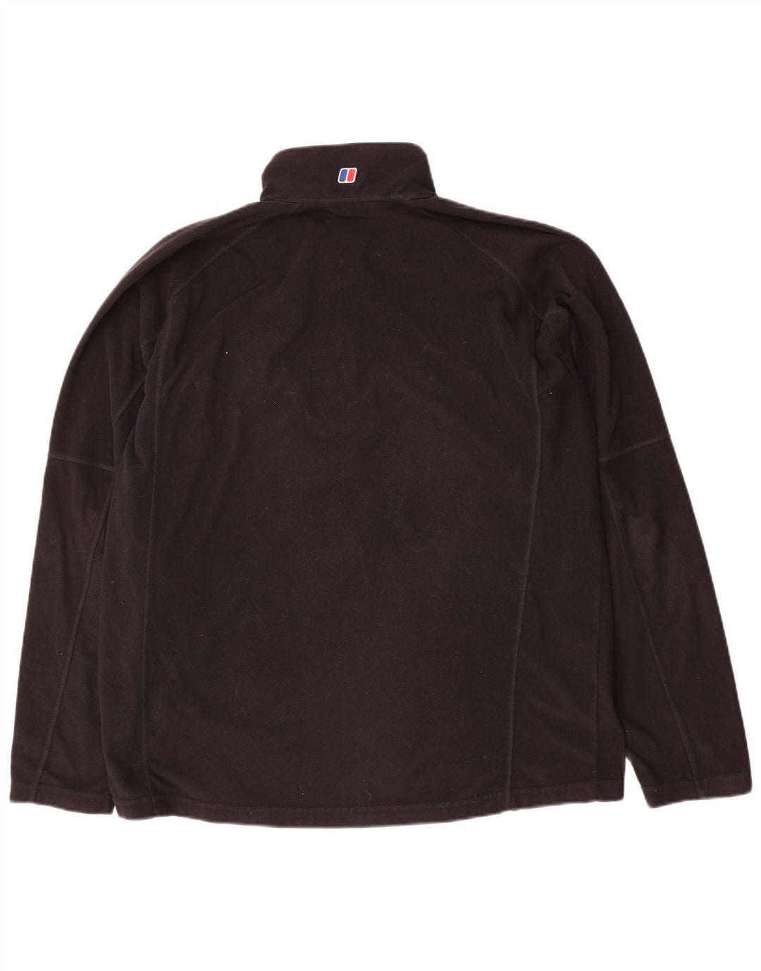 Berghaus Мужской флисовый джемпер с воротником на молнии XL, черный полиэстер