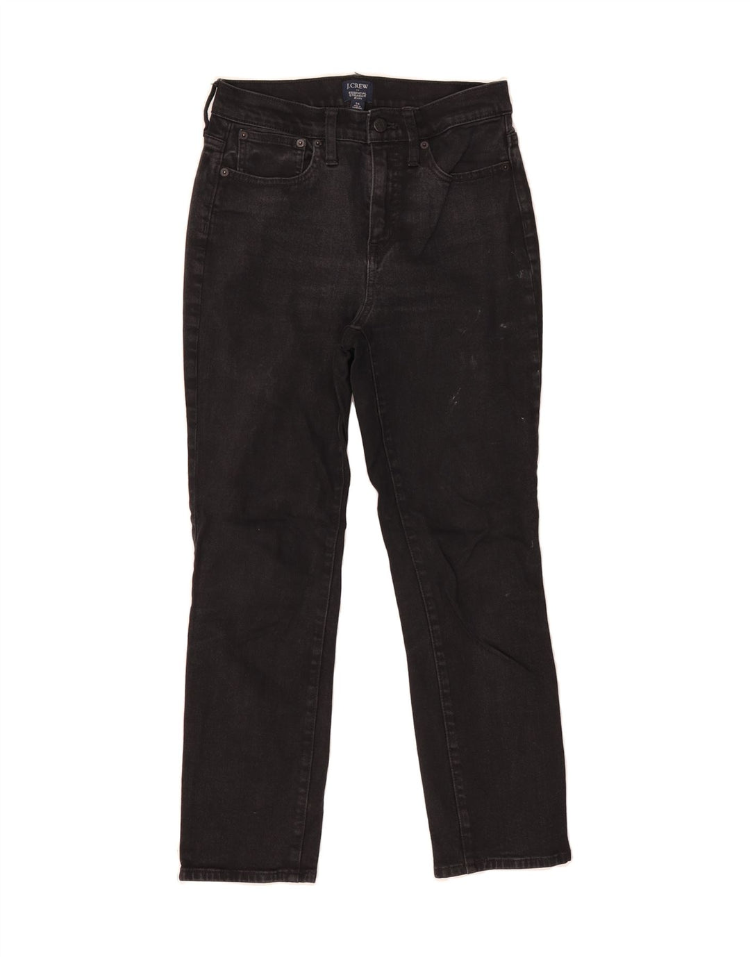 J. CREW Womens Straight Jeans W26 L26 Black Cotton Vintage J. Crew and Second-Hand J. Crew from Messina Hembry 