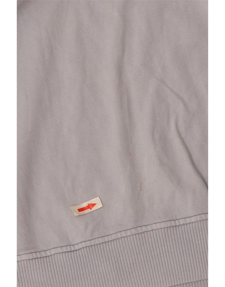 Женский джемпер большого размера с рисунком Massimo Dutti UK 14, средний синий