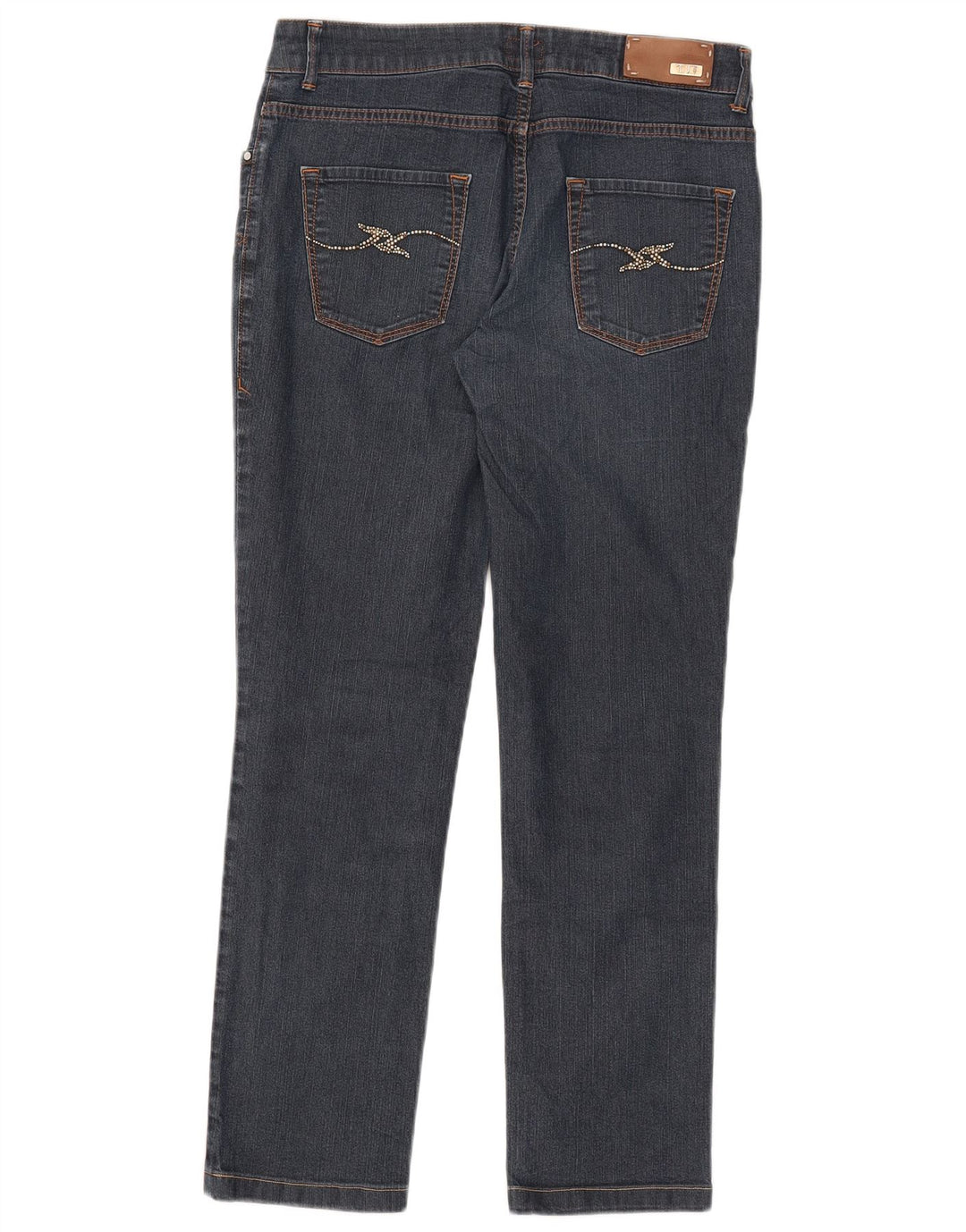 Женские узкие джинсы Trussardi W28 L28 синие, хлопок