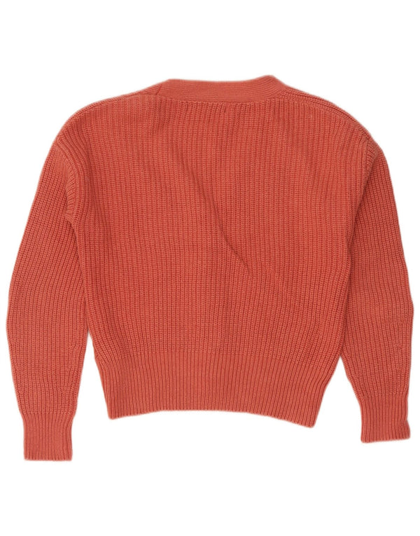 Женский укороченный кардиган Marks & Spencer UK 6 XS, красный хлопок