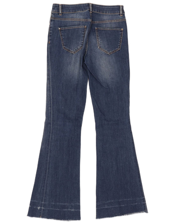 Женские расклешенные джинсы Massimo Dutti W27 L30 синие