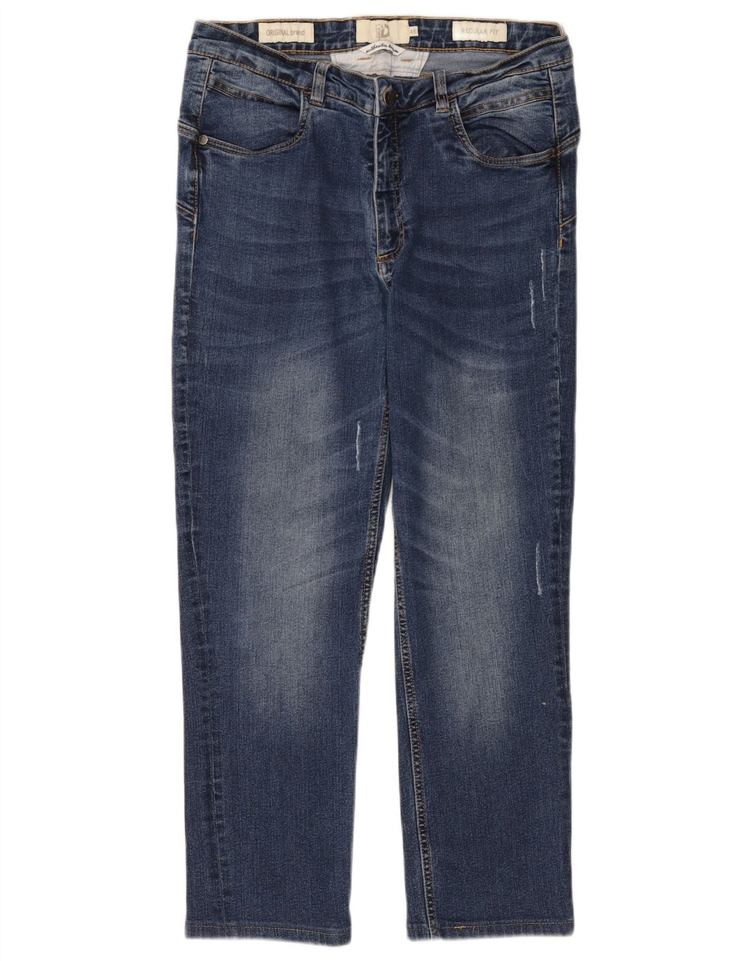 Женские укороченные джинсы Dack's EU 46 XL W34 L25, синий хлопок