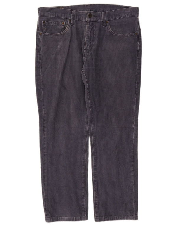 Мужские вельветовые брюки Levi's 511 Slim W32 L26 Темно-синие, хлопок