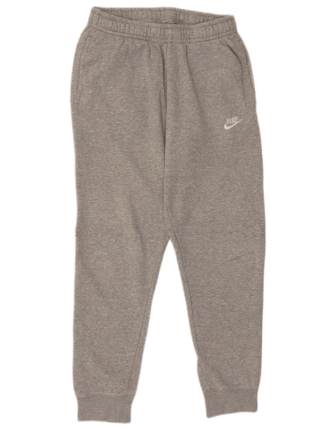 Мужские спортивные брюки NIKE, джоггеры, маленькие серые, хлопковые