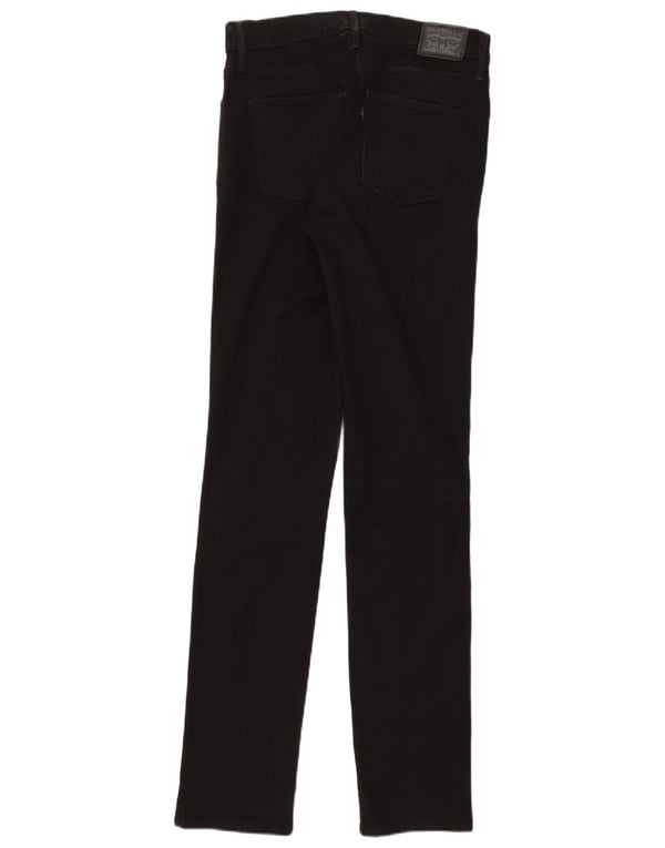 Женские облегающие джинсы Levi's W31 L34, черный хлопок
