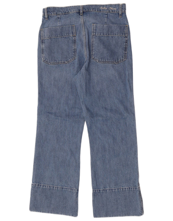 Женские свободные джинсы Zara EU 42, большие, W32, L28, синие, хлопок