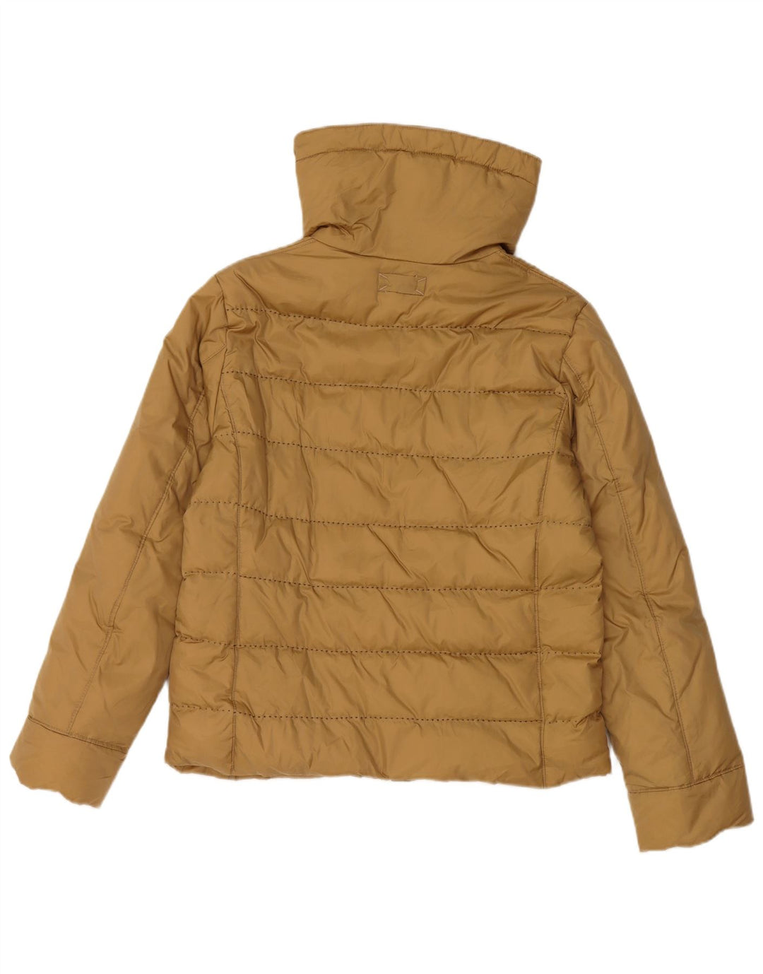 Женская стеганая куртка SUPERGA UK 14 средний коричневый полиамид