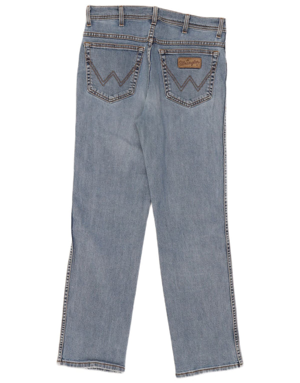 Мужские прямые джинсы WRANGLER Texas Stretch W33 L30, синий хлопок