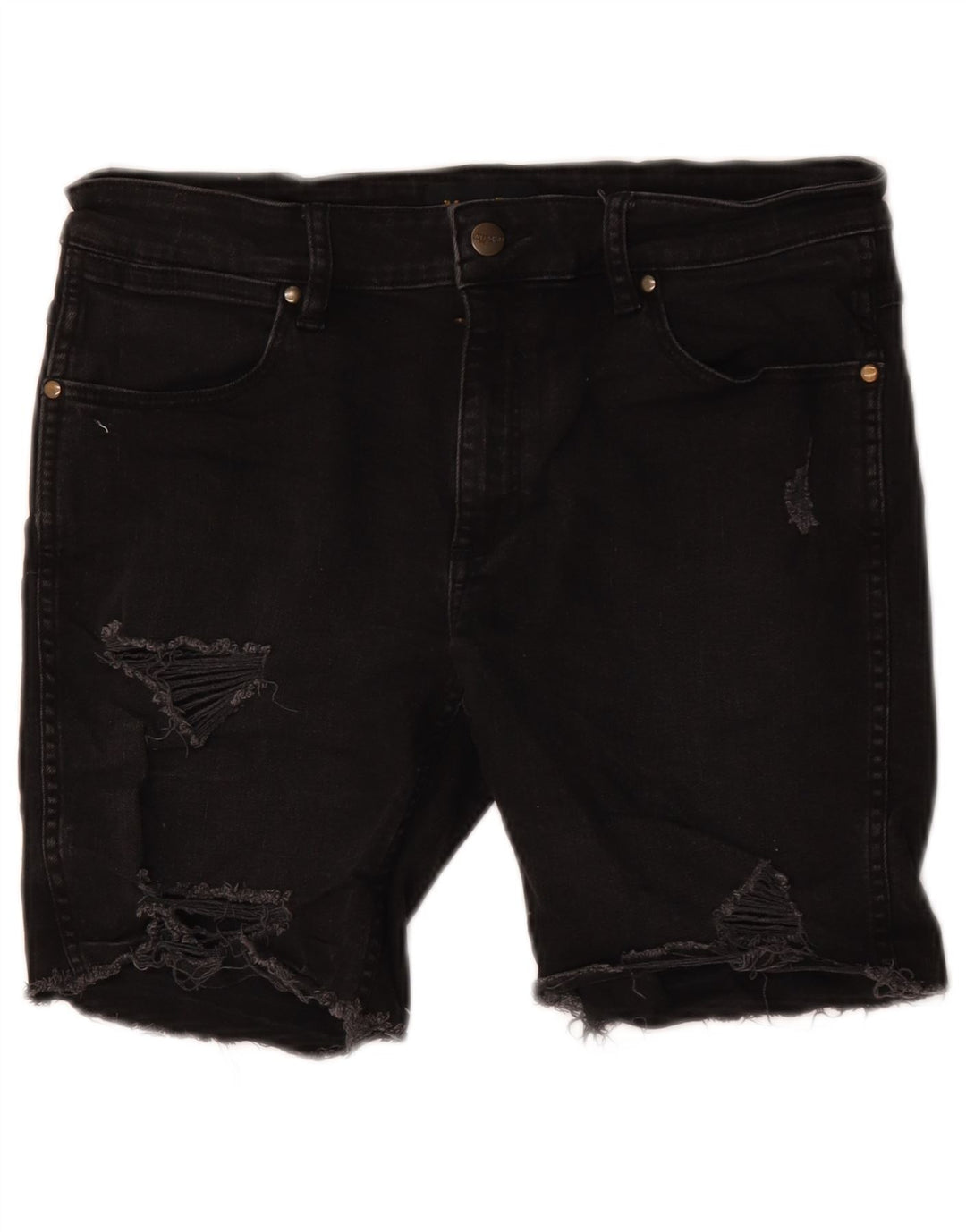Женские джинсовые шорты Wrangler W32, большие, черные