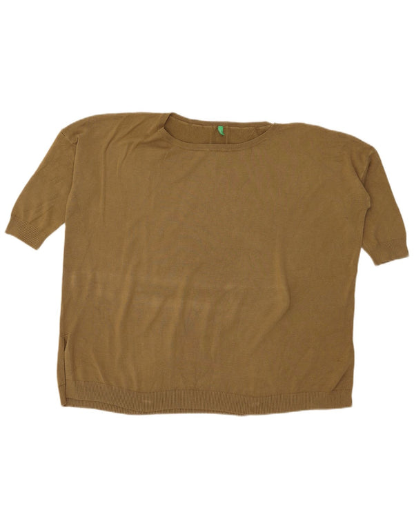 Женская блузка Benetton Top UK 20 2XL Хаки