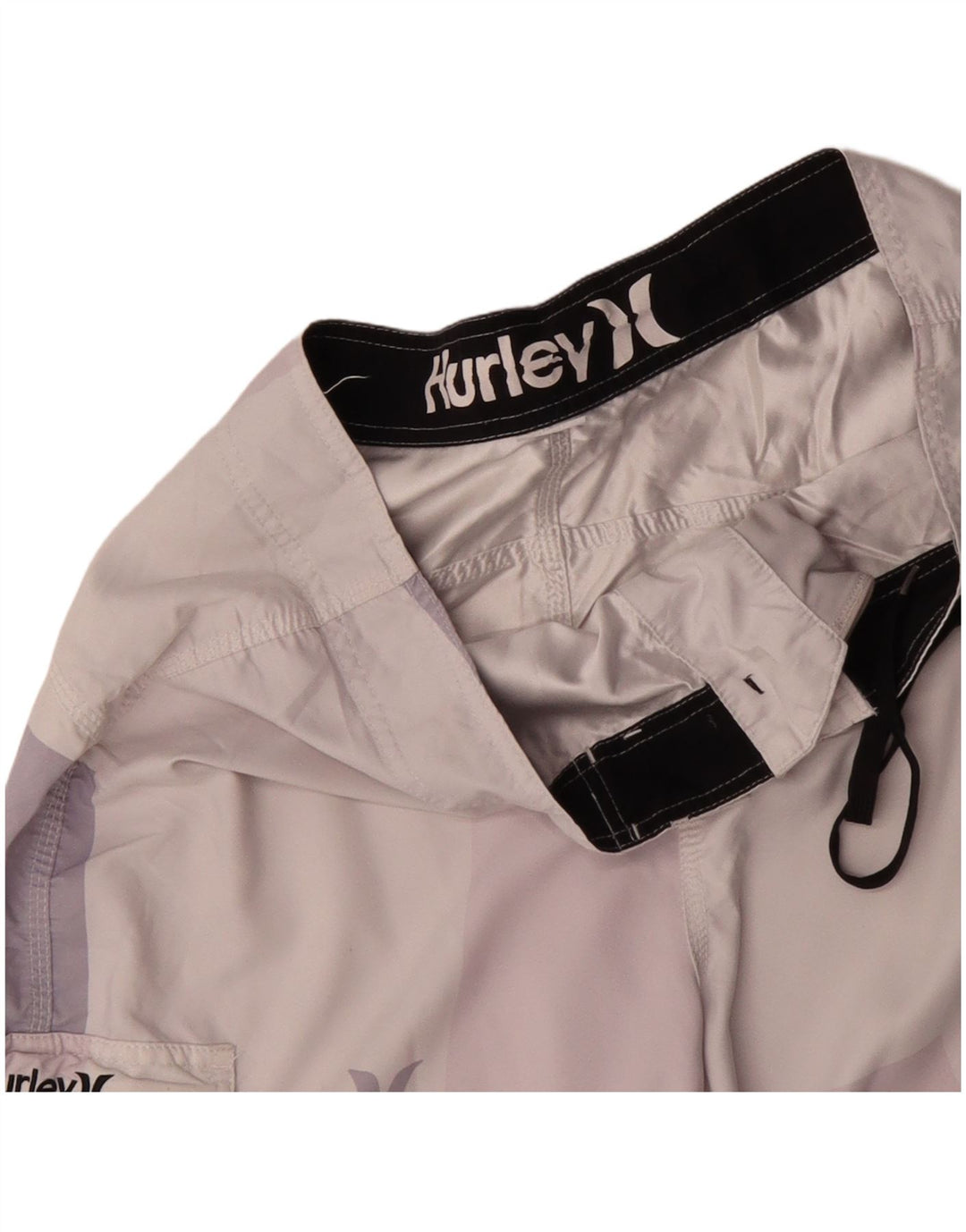 HURLEY Мужские шорты для плавания с рисунком XL, розовые с цветными блоками