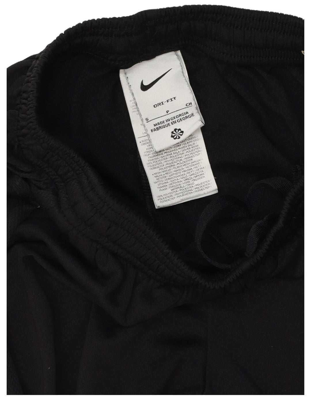Женские спортивные брюки Nike Dri Fit UK 10, маленькие черные полиэстер