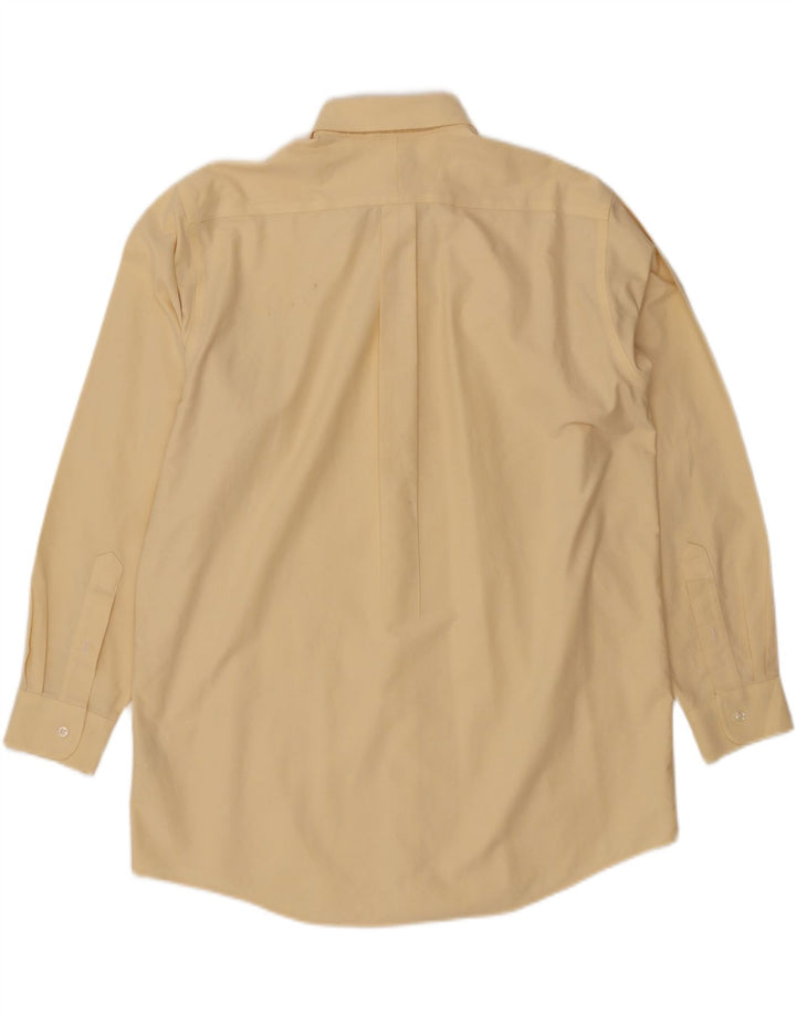 L.L.BEAN Mens Shirt Size 16 Large Yellow Cotton Vintage L.L.Bean and Second-Hand L.L.Bean from Messina Hembry 