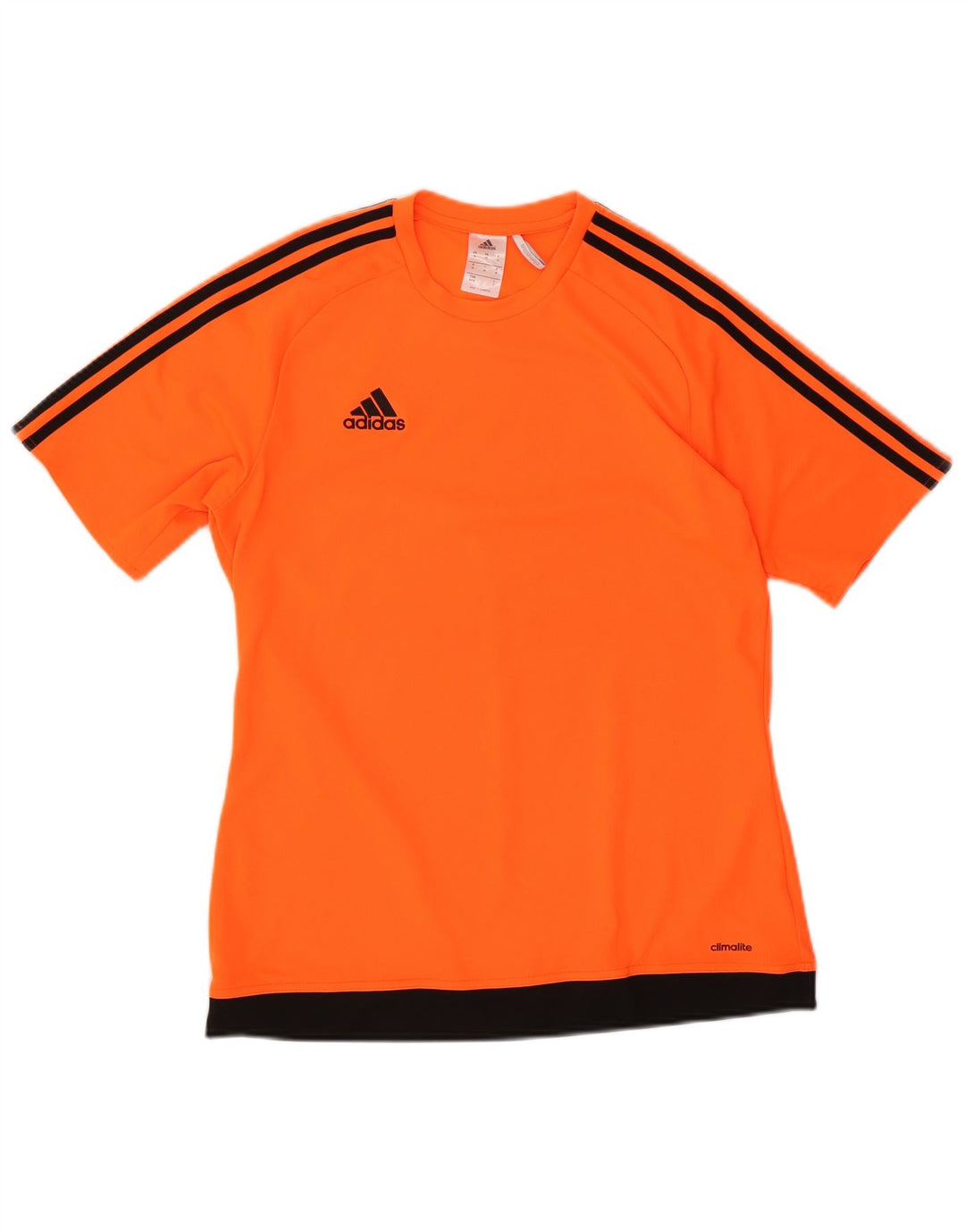 Мужская футболка Adidas Climalite Top Medium Orange Colorblock