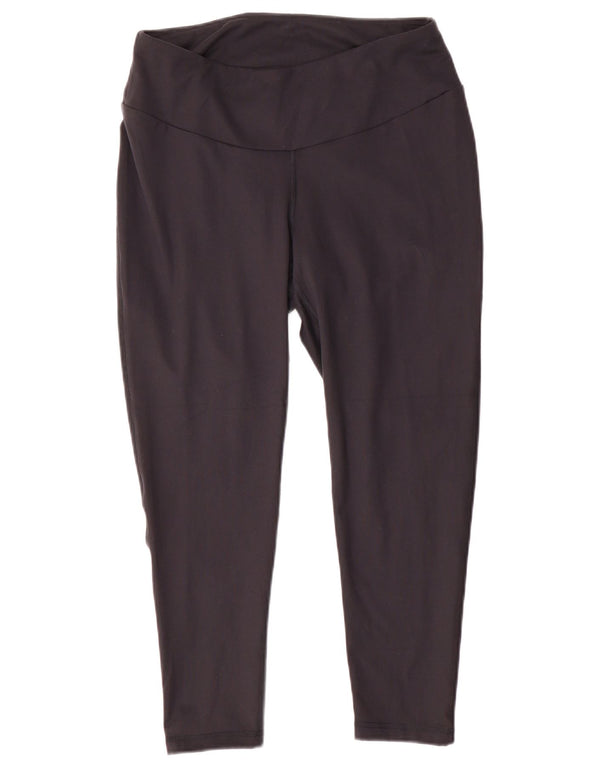 Женские укороченные леггинсы Adidas Aeroready UK 20/22 XL, черные