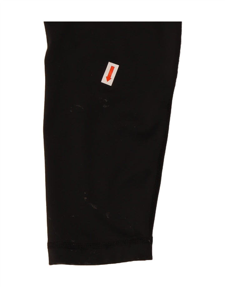 ADIDAS Womens Aeroready Leggings UK 12/14 Medium  Black Vintage Adidas and Second-Hand Adidas from Messina Hembry 