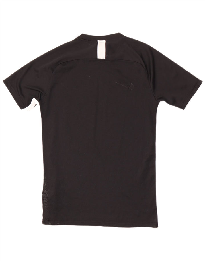 Мужская футболка Nike Dri Fit, средний черный полиэстер