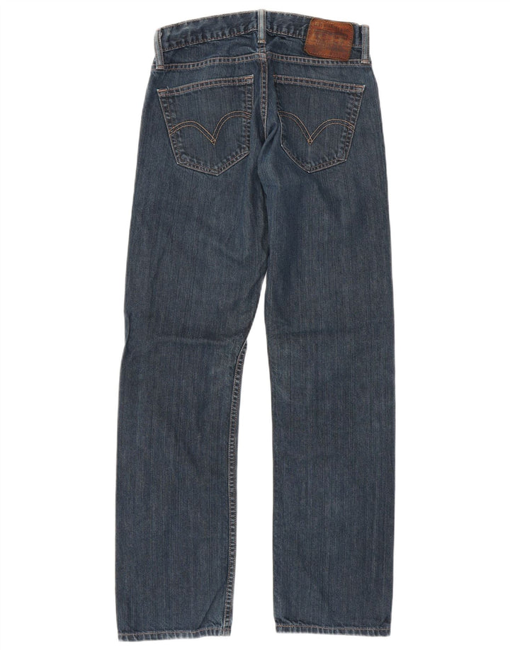 Мужские прямые узкие джинсы Levi's 514 W29 L32 синие, хлопок
