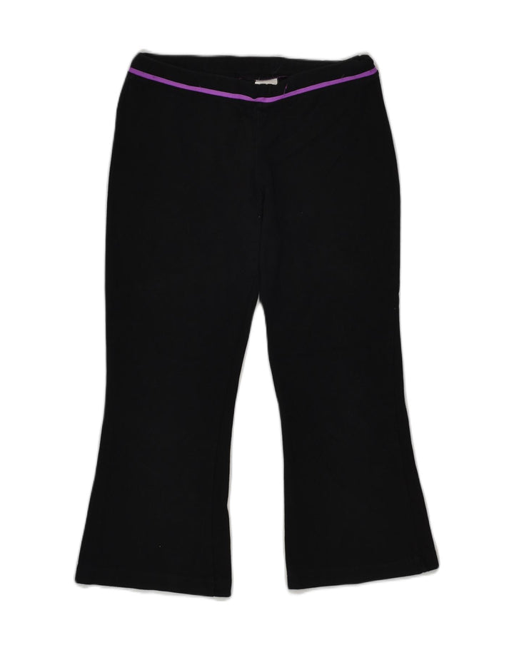 MOSSIMO Womens Tracksuit Trousers UK 12 Medium Black Cotton | Vintage Mossimo | Thrift | Second-Hand Mossimo | Used Clothing | Messina Hembry 