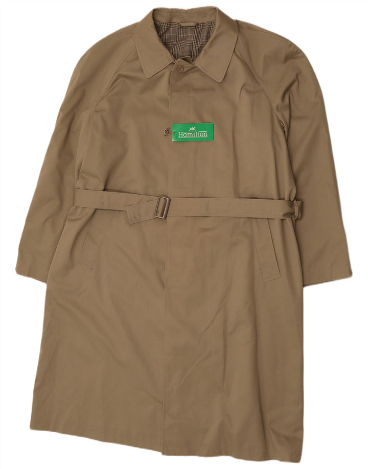 Плащ Hamilton Мужской IT 54 2XL Бежевый Классический