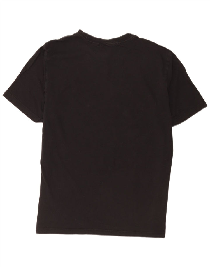 Мужская футболка с рисунком Adidas Top Medium Black Cotton
