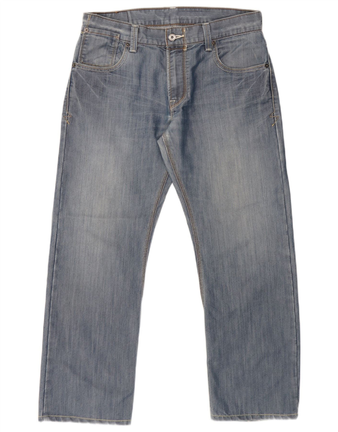 Мужские прямые джинсы Levi's 514 W33 L30 синие, хлопок