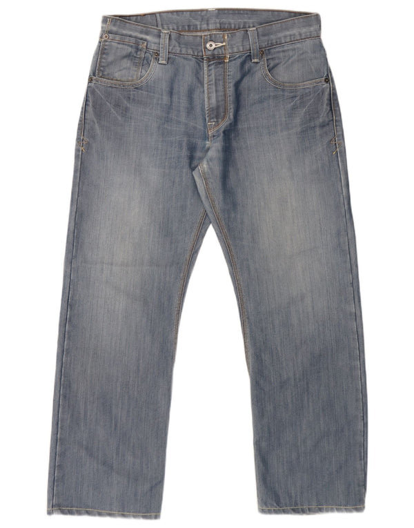Мужские прямые джинсы Levi's 514 W33 L30 синие, хлопок