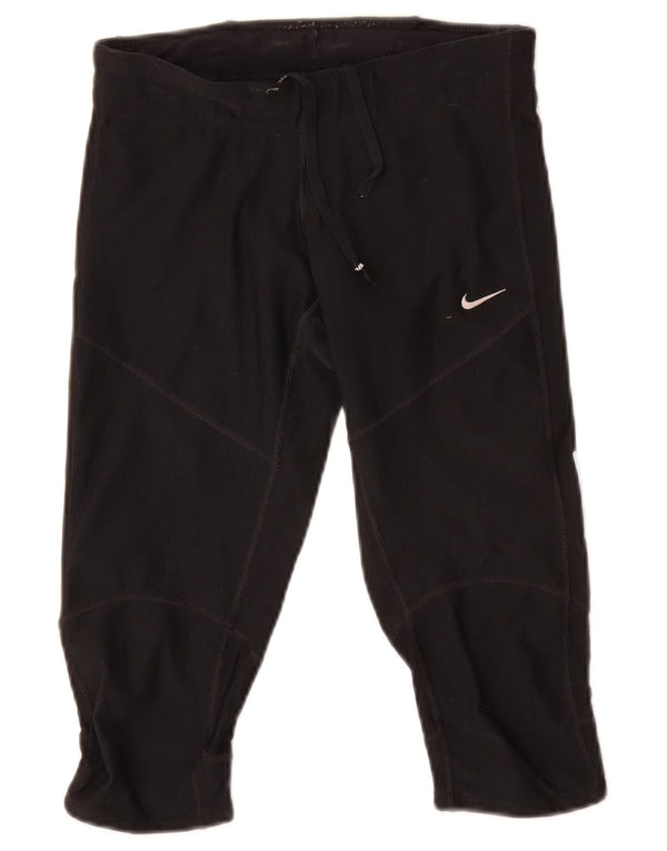 Женские спортивные шорты-бермуды Nike Dri Fit UK 4 XS, черный полиэстер
