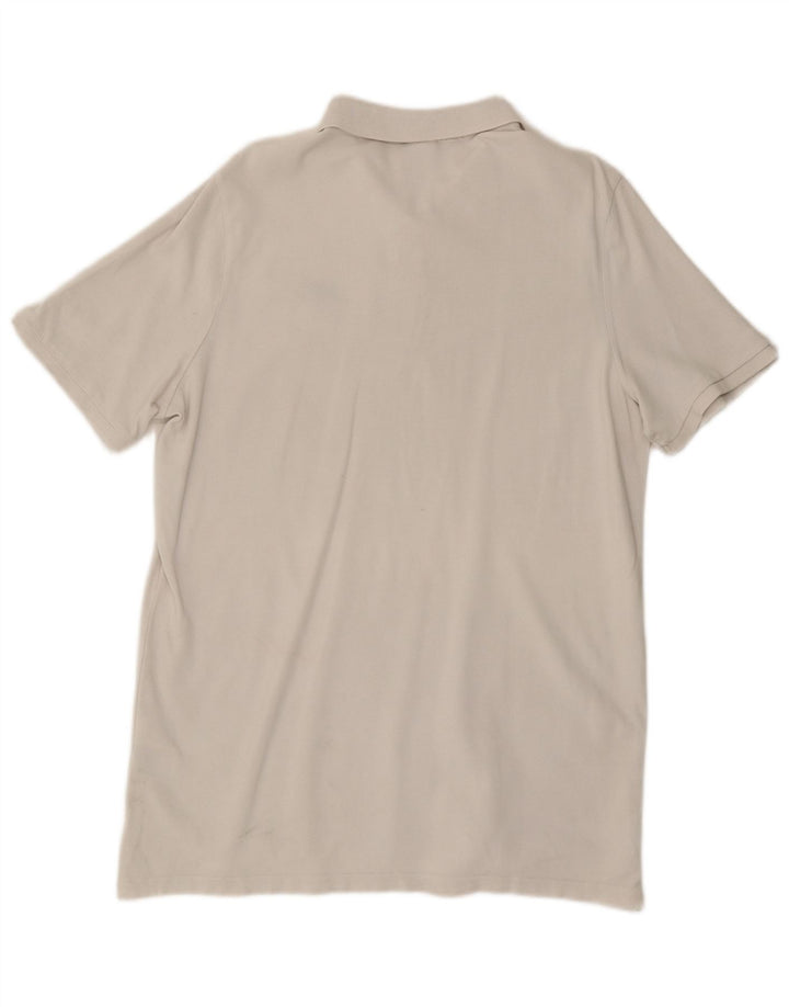 Мужская рубашка-поло NIKE XL, белый хлопок