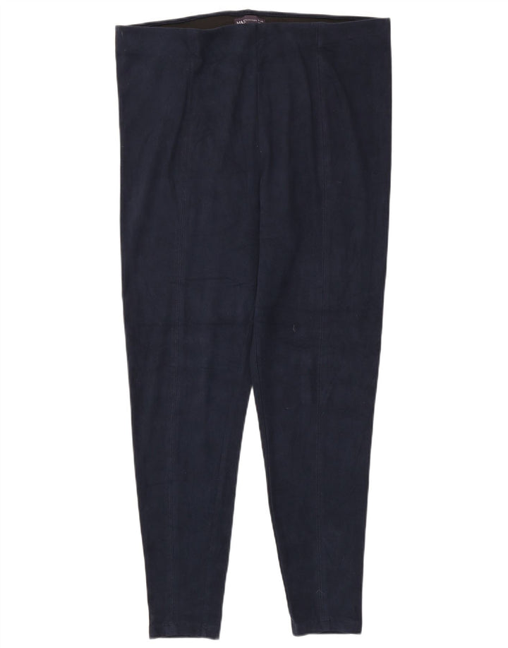 Женские леггинсы Marks & Spencer UK 18 XL, темно-синий полиэстер
