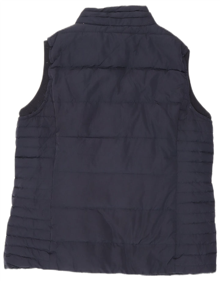 Crew Clothing Женский жилет стандартного размера UK 16, большой темно-синий полиэстер