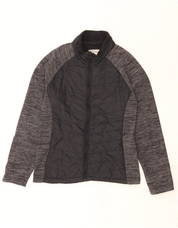 Женский спортивный костюм Mountain Warehouse, верхняя куртка, Великобритания, 18 XL, черный нейлон с крапинками