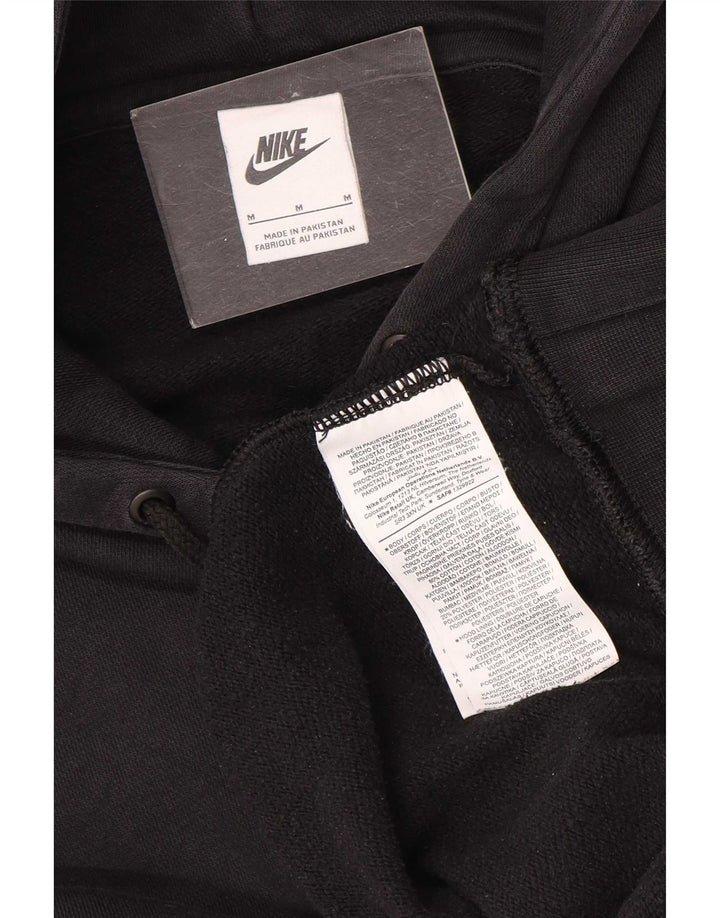 Женский джемпер с капюшоном большого размера Nike UK 14, средний черный, хлопок