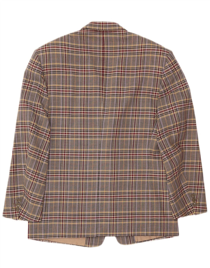 Мужской пиджак Marco Azzali IT 50 большой разноцветный с узором "гусиные лапки"